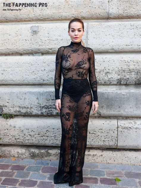 Rita Ora Exposed Her Naked Tits Braless 23 Photos The Fappening