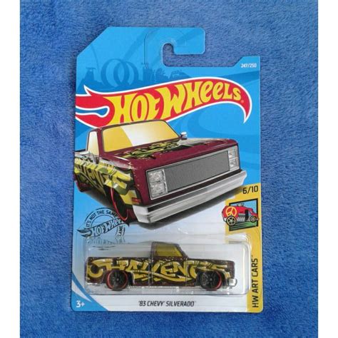 Jual Hot Wheels Chevy Silverado Coklat Shopee Indonesia