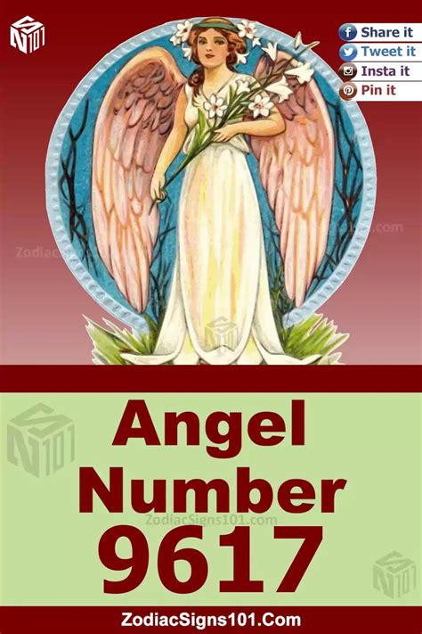 9617 Angel Number Spiritual Meaning And Significance - ZodiacSigns101