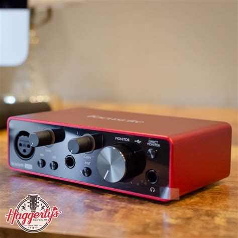 Focusrite Scarlett Solo 3rd Gen. Audio Interface - 815301005179