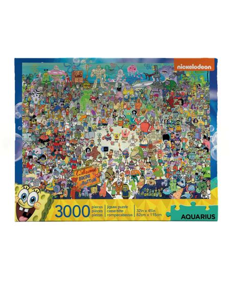 Bob L Ponge Bikini Bottom Puzzle Pi Ces