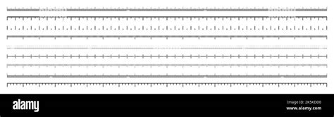 measurement scales  divisions realistic long scale