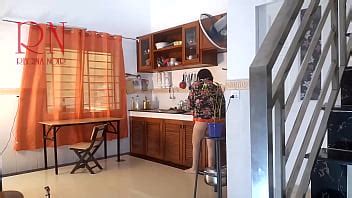 Housewife In Pantyhose In The Kitchen Naked Maid Gets An Orgasm While Cooking C XNXX