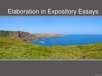 Elaboration Examples in Expository Essays--Thrill Seeking Activities