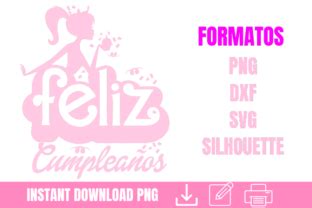 Feliz Cumpleaños Svg Studio Png Dxf Graphic by Ye Escr Creative Fabrica