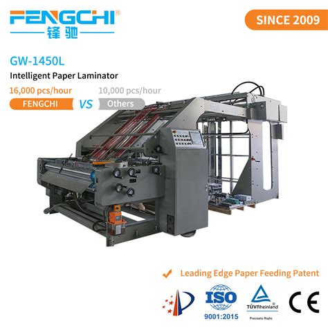 Digital Automatic Operating Gw 1450l High Speed Corrugated Board Paper