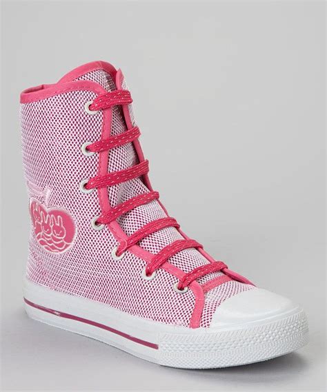 Take A Look At This Ameta Corporation Fushia Glitter Hi Top Sneaker On