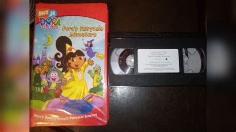 Dora Fairytale Adventure VHS