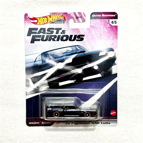 Hot Wheels Plymouth Aar Cuda Fast Furious Shopee Malaysia