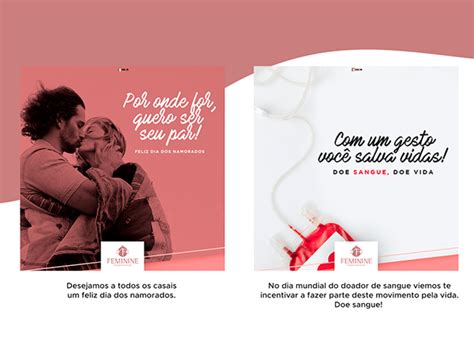 Social Media Feminine Sex Shop On Behance