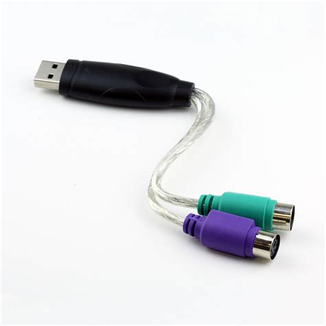 Ps2 To Usb Active Keyboard And Mouse Adapter