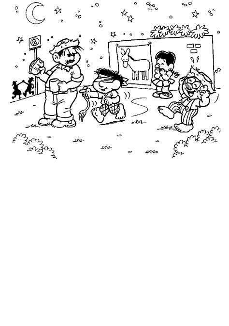 Turma Da Monica Para Colorir 17 Vem Colorir