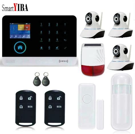 SmartYIBA RFID Wireless Home Security Alarm WIFI APP Control Outdoor