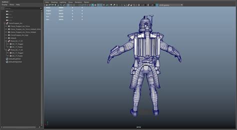 3d Model Arc Clone Trooper Vr Ar Low Poly Cgtrader