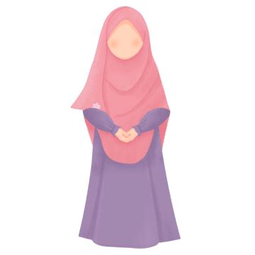 Kartini Hijab White Transparent Illustration Of Hijab Woman Wearing