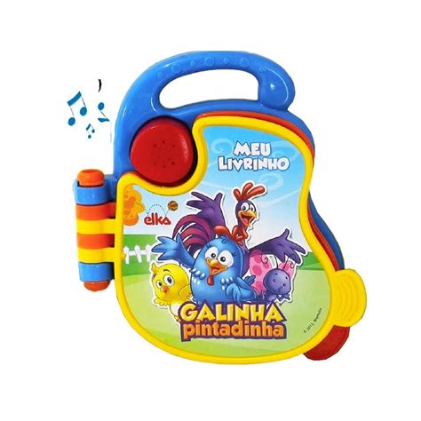 Livro Galinha Pintadinha Musical - Meu Livrinho Galinha Pintadinha Musical 940 - Elka | Shopee Brasil