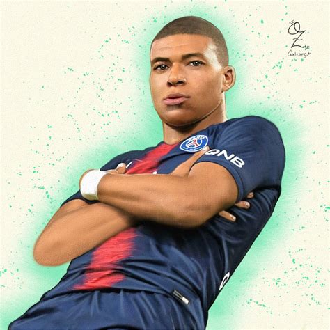 Как Нарисовать Мбаппе - 64 фото