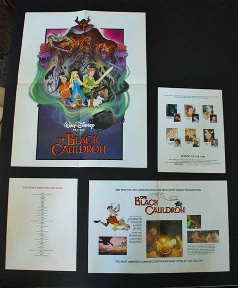 The Black Cauldron Poster