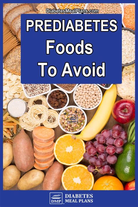 What Foods To Avoid If You Are Prediabetic