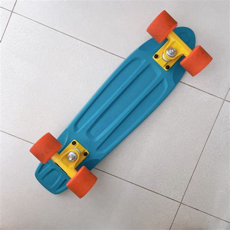 Longboard Cruiser Oxelo Yamba 100, Sports Equipment, Other Sports ...