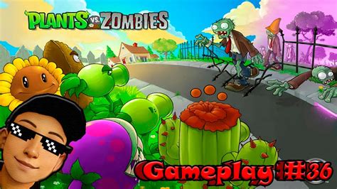 Plantas Vs Zombis Gameplay Mal Dia En Minijuegos