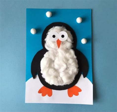 Pinguin Knutselen Met Kinderen Penguin Crafts Preschool Preschool