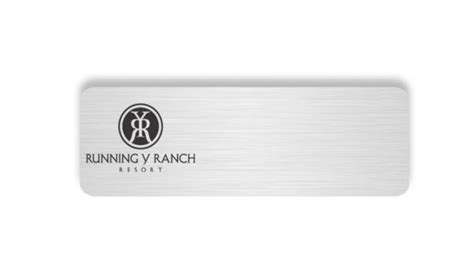 Running Y Ranch Resort Name Badges Name Tags And Photo Id