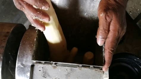 How To Make Cassava Flour Youtube