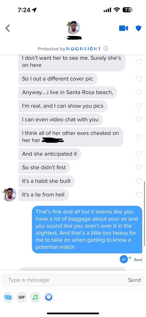 Easily the most insane interaction I’ve had on any dating site. He had