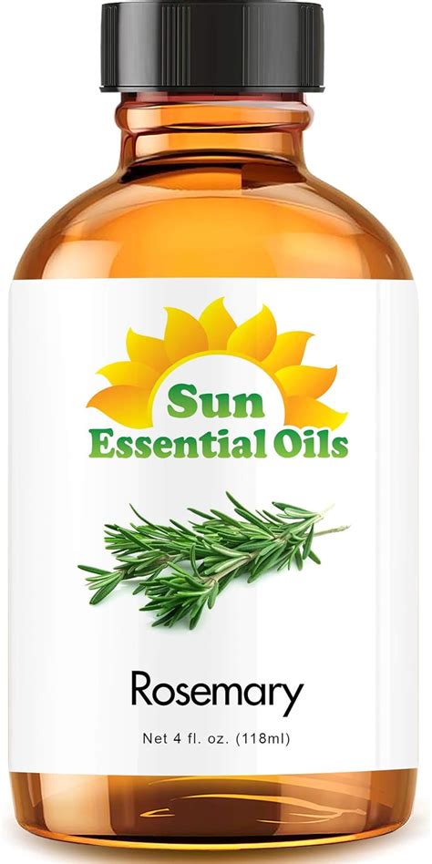 Amazon Sun Essential Oils 4oz Rosemary Essential Oil 4 Fluid