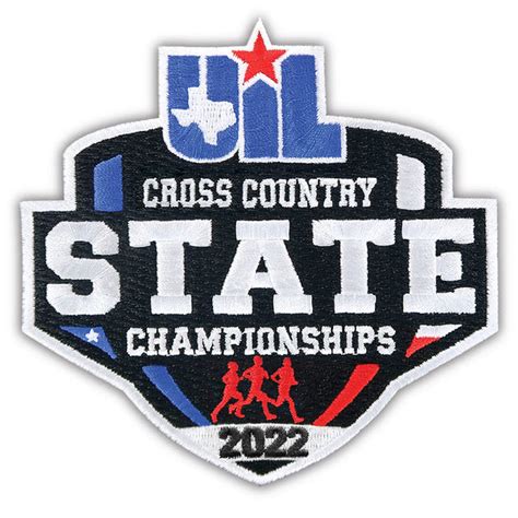 Uil State Meet Cross Country Patches Southwest Emblem