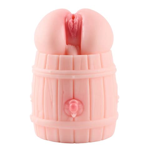 Tub Girl Anal Onahole Pocket Pussy For Men Wooden Cask Big Ass Pussy