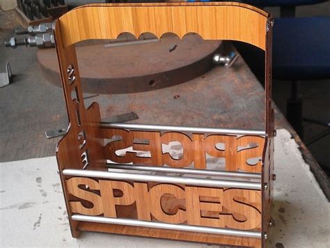 Laser Cut Spice Rack Ideas Cnc Projects Free Dxf File Free Download