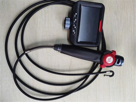 Portable Industrial Borescope With 8mm Camera Lens 2 Way 3 0m Working