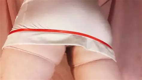 Red Mini Skirt Big White Ass Shemale Boy Sissy Big Butt Tranny Booty Trap Slut Trans The Best