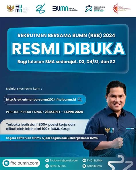 Rekrutmen Bersama Bumn Resmi Dibuka Hingga April Simak Jadwal