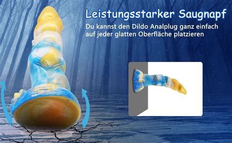 Zwfun Tierdildo Drachendildo Riesige Anal Plug Big Dildo Butt Plug Anus Expansion Vagina
