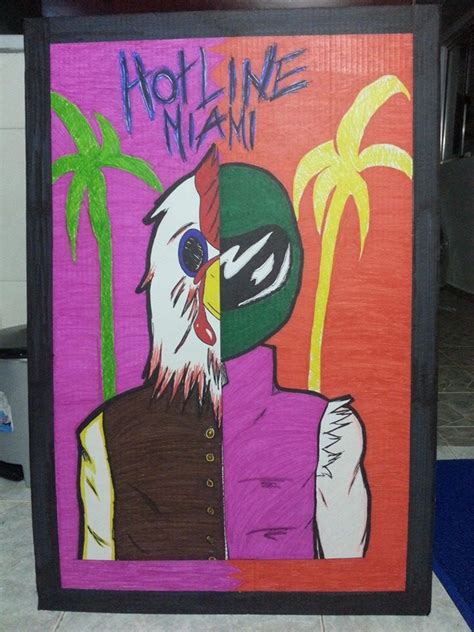 Hotline miami poster by khameleon029 on DeviantArt