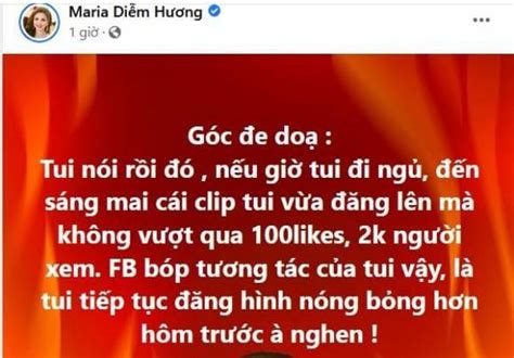 Diễm Hương bức xúc khi dân mạng hóng ảnh nude của cô