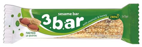 Buy Orinio Gluten Free Sesame Bar With Peanuts And Honey 45g Online In Uae Talabat Uae