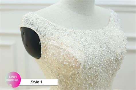 Nude Cream Beige Champagne Lace Outdoor Ball Gown Wedding Dress Various Styles