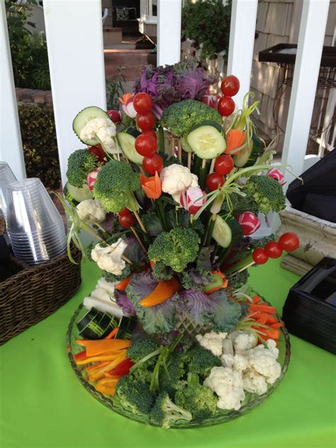 Gwen Made This Edible Vegetable Bouquet That Was A Hit Of The Party