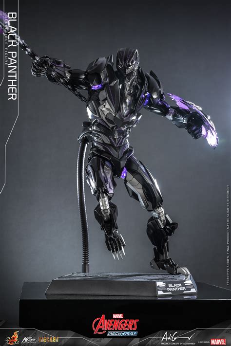 Hot Toys AC 05 Marvels Avengers Mech Strike Black Panther Hot Toys Complete Checklist