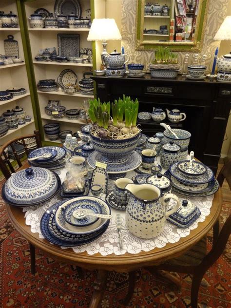 Beautiful table setting: bunzlau polish ceramics | Serviesgoed, Pools ...
