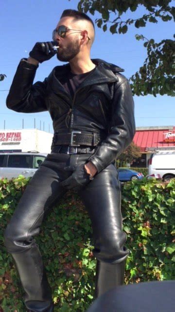 Smoking Biker Smoke Hot ThisVid