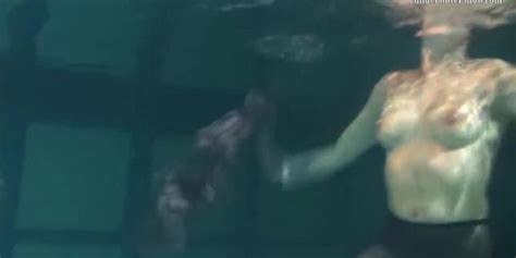 Dressed Underwater Beauty Bulava Lozhkova Swimming Naked Tnaflix