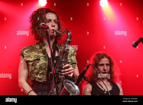 Gdansk Poland Rd August Russian Feminist Protest Punk Rock Group Pussy Riot Leading By