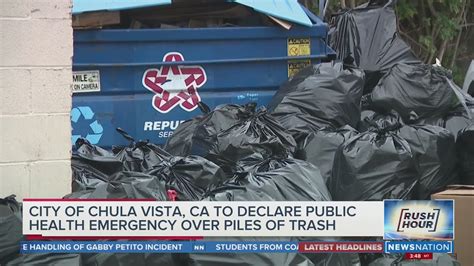 California sanitation worker strike has trash piling up | Rush Hour ...