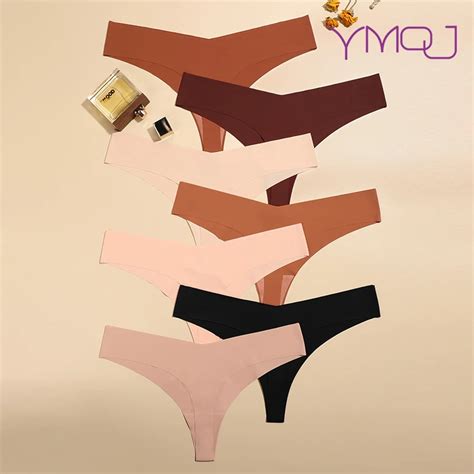 Hot Sale New Design Seamless Thong Breathable Panties Invisible G String Thong Panty Thong Women