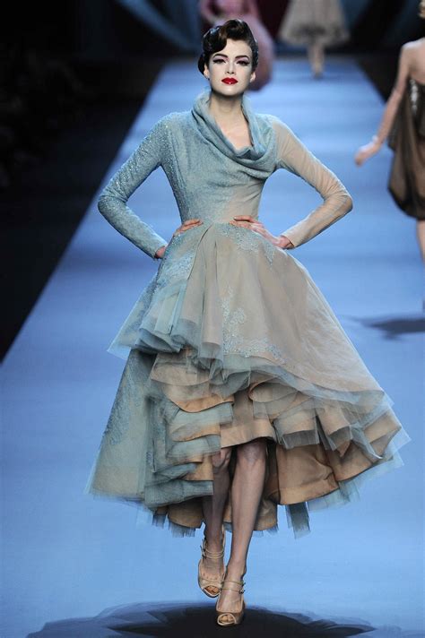 Blue Nude Layers Opacity Shimmer Dramatic Christian Dior Haute Couture Couture